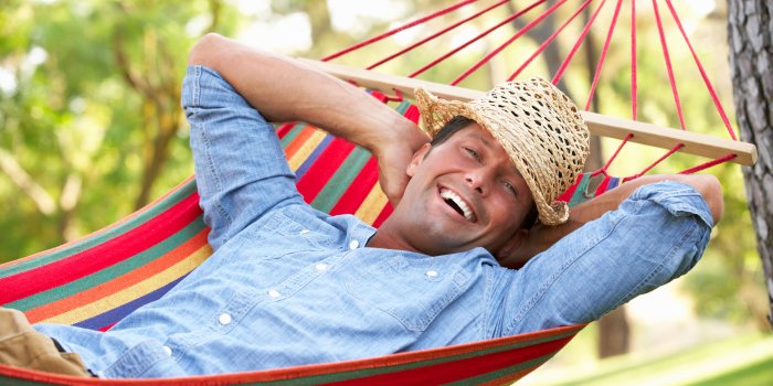 4992x3328 Desktop Wallpapers Men Hammock Smile joyful Hat 4992x3328