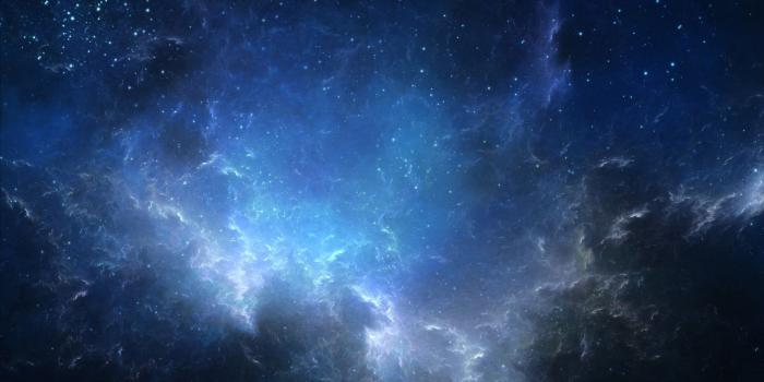1920x1080 White clouds and blue sky digital wallpaper, stars, space, galaxy