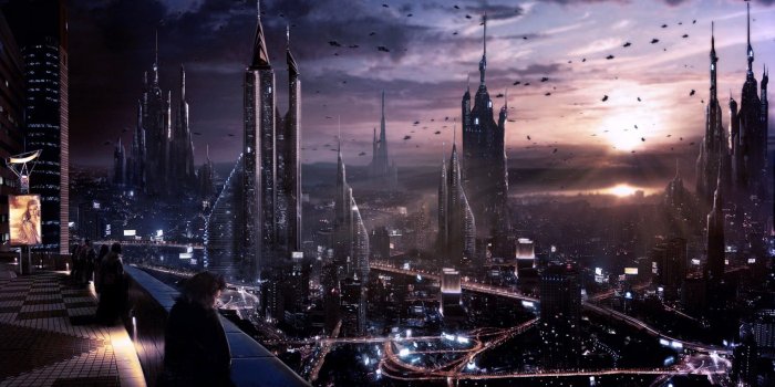 1920x1080 Futuristic City Night Wallpapers - Top Free Futuristic City Night