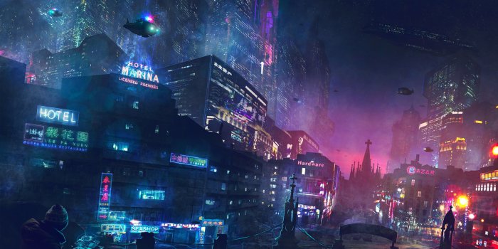 3840x2160 Futuristic City Night Wallpapers - Top Free Futuristic City Night