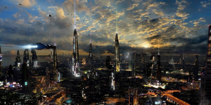2500x1270 Future City Wallpapers ·① WallpaperTag