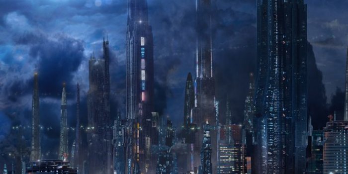 750x1334 Sci Fi City Phone, Hd Wallpapers & backgrounds Download - Elsetge