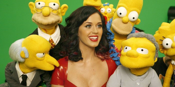 2184x1386 Katy Perry, Homer Simpson, The Simpsons, singers, Lisa Simpson, Mr