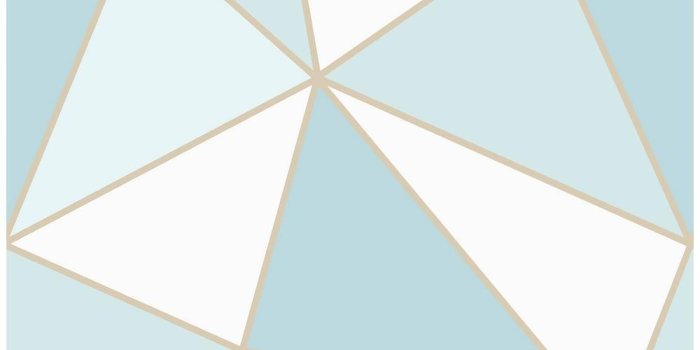 1000x1000 Advantage Apex Blue Geometric Wallpaper Sample 2814-24978SAM in