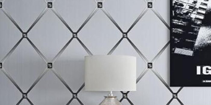 900x900 White,Teal,Beige,Gold Geometric Wallpaper Modern Glitter Metallic