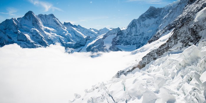 3840x2160 Wallpaper Bernese Alps, mountain, Switzerland, snow, winter, sky