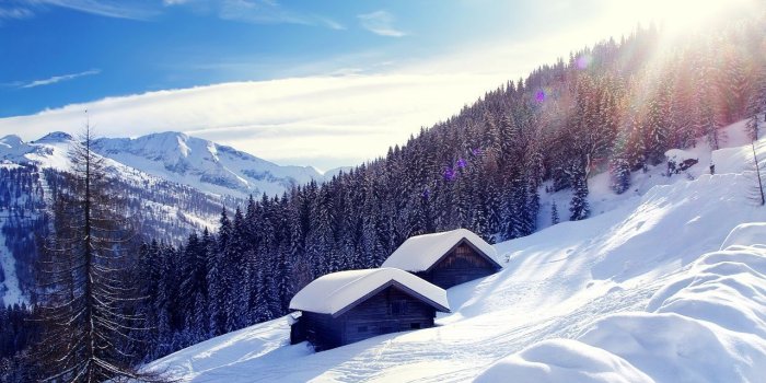 1280x800 Austria Winter Mountains Scenery Alps Snow Trees Nature | Alps