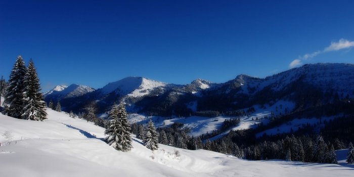 1680x1050 Snowy Alps Wallpaper Winter Nature Wallpapers in jpg format for