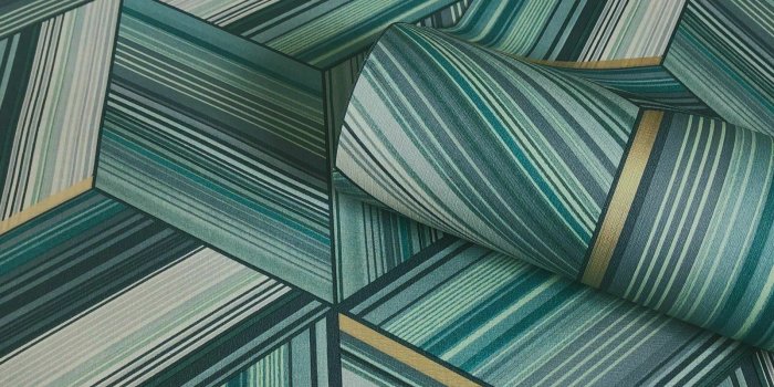 1600x1600 Tiffany Lustre Monika Wallpaper by Belgravia Decor - Gold GB9365