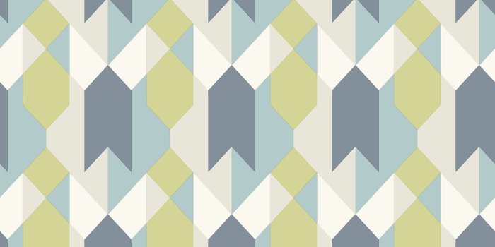 1491x1800 Coloroll Copenhagen Blue Geometric Wallpaper - Walmart.com