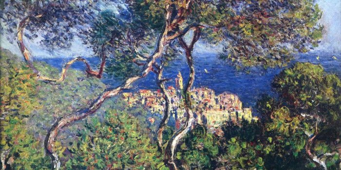 1443x1080 Bordighera - Claude Monet Wallpaper Image