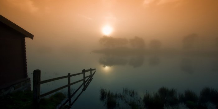 1920x1200 Daily Wallpaper: Foggy Morning | I Like To Waste My Time