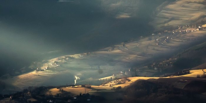 1920x1080 Free stock photo of Bosnia mountain, early morning, fog