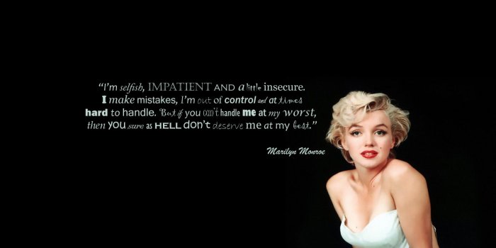 1680x1050 35+] Marilyn Monroe Quotes Wallpapers on WallpaperSafari