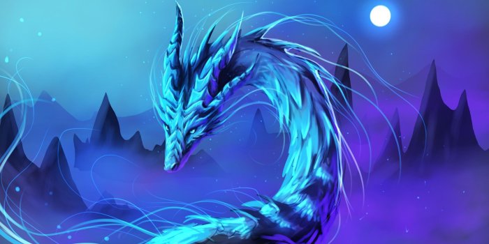 1920x1080 Cute Dragon Blue Wallpaper - Cute Cool Dragon Backgrounds