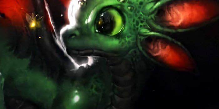 938x1668 Download wallpaper 938x1668 dragon, creature, cute, art, fiction