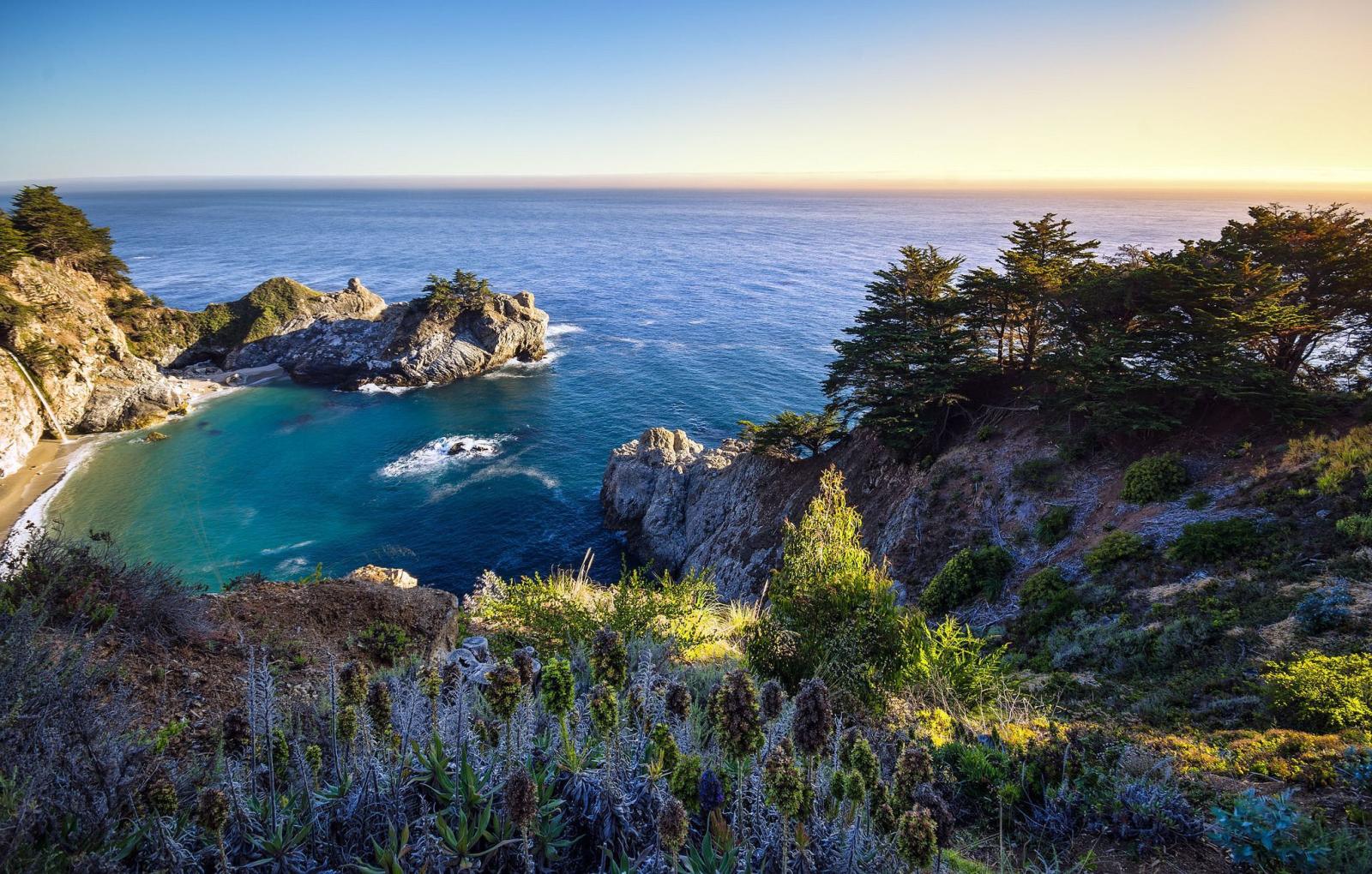 2048x1306 Coast Sea USA California Cove Nature | California nature, Nature