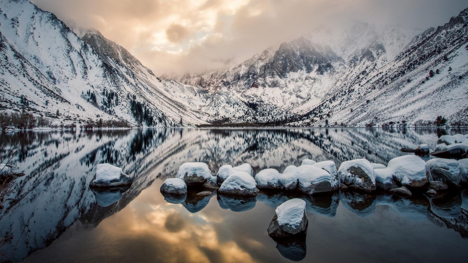 3840x2160 Wallpaper Convict Lake, 4k, HD wallpaper, Mount Morrison
