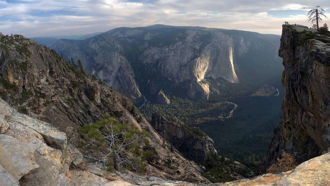 1280x720 Yosemite National Park, california, usa, mountain, tree, sky