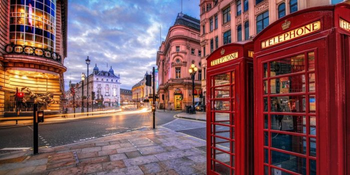 1244x700 London Street Hdr Sidewalk City Phone Booths Telephone Houses