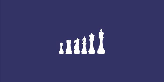 1920x1080 Minimal Chess Pieces Illustration Desktop Wallpaper
