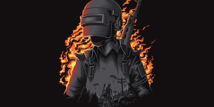 3200x1845 Wallpaper PUBG, Illustration, PlayerUnknown's Battlegrounds