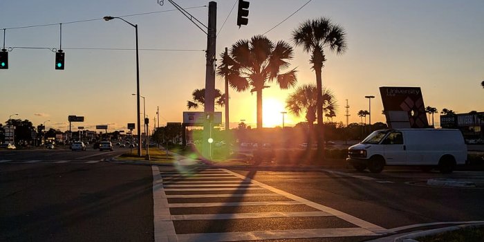910x1213 HD wallpaper: tampa, united states, sunset, crossing, florida, sky