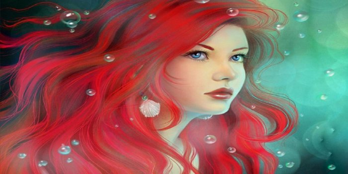 1920x1200 Pretty Red Head Mermaid wallpapers | Pretty Red Head Mermaid stock
