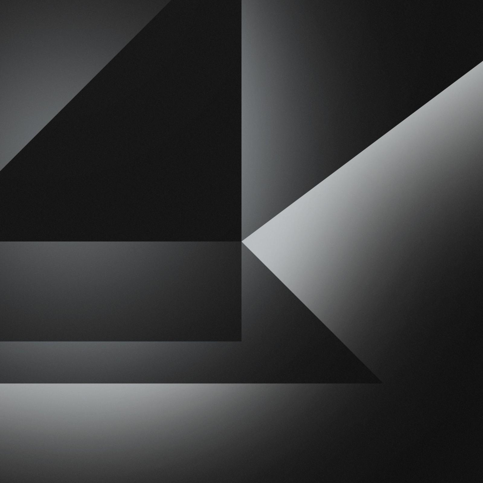 2048x2048 2048x2048 Dark Grey Abstract Shapes 4k Ipad Air HD 4k Wallpapers