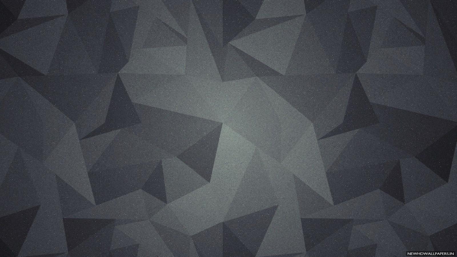 1920x1080 3D geometric abstract shapes dark background | Geometric