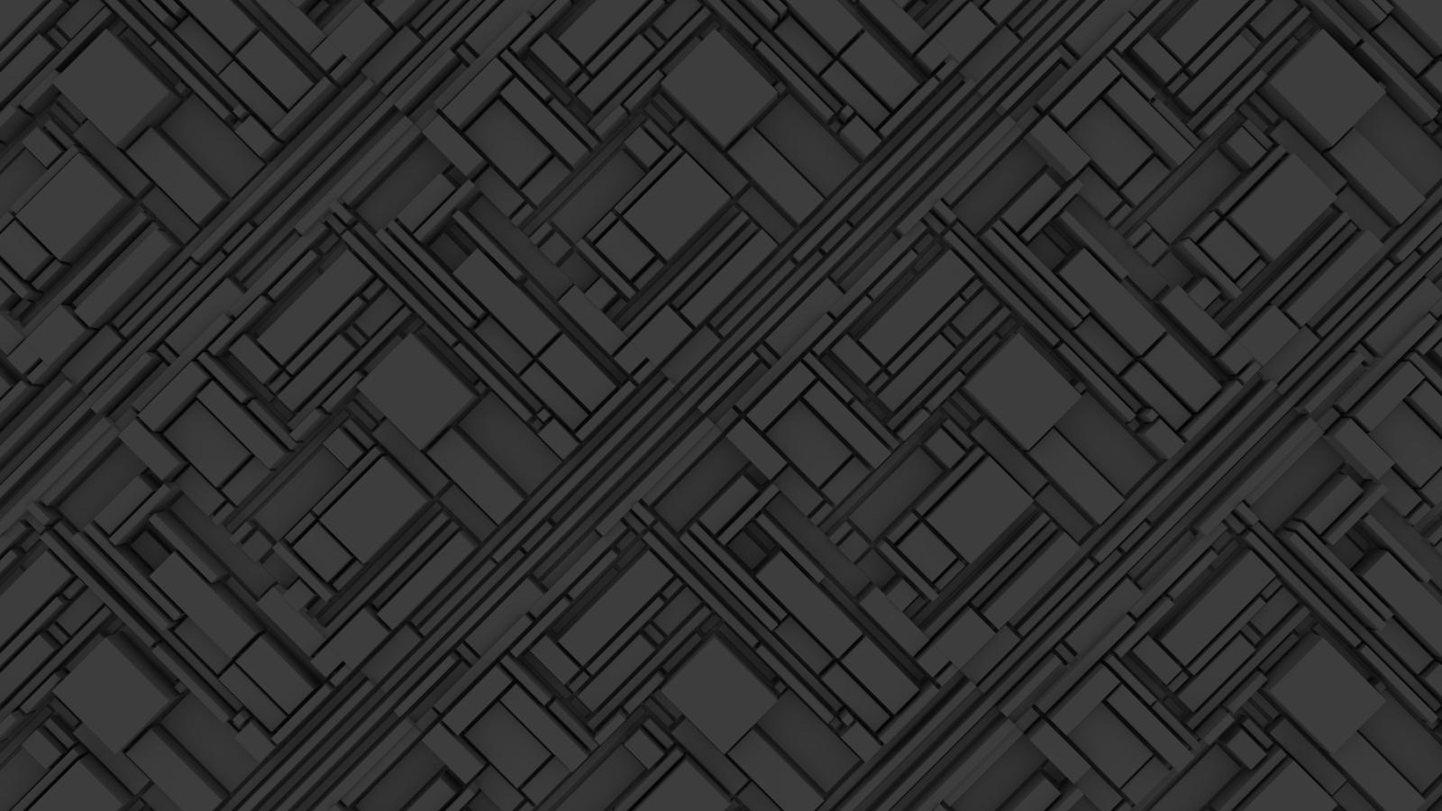 3840x2160 Dark Gray 3D Abstract Structure Wallpaper 4k Ultra HD ID:3593