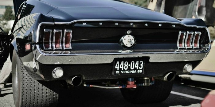 1920x1080 1968 Ford Mustang - Ford Mustang 1968 Back, Download Wallpapers on