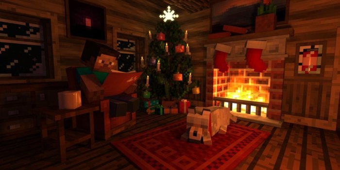 1210x660 Minecraft Christmas Wallpapers - Top Free Minecraft Christmas