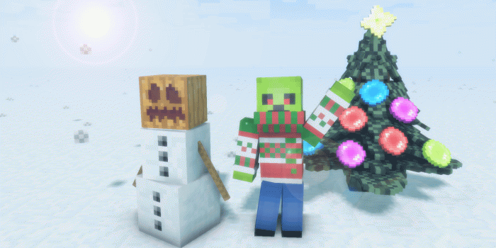 1920x1080 Minecraft Christmas Wallpapers