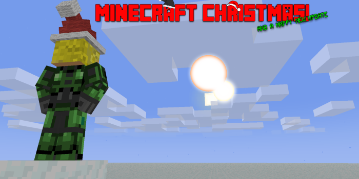 1720x920 Wallpaper} Minecraft Christmas - Wallpapers and art - Mine-imator