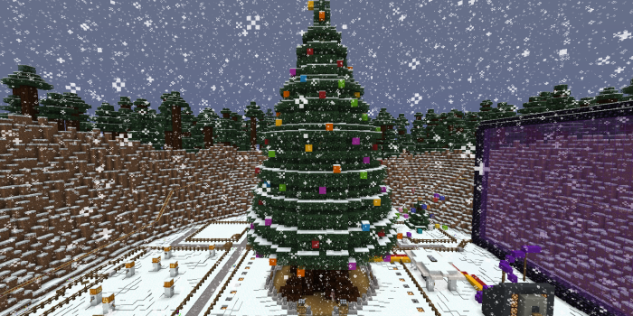 1920x1080 Minecraft-controlled real world Christmas tree - Raspberry Pi