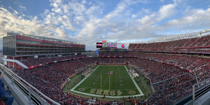 3294x1536 Attended my first 49ers game in 13 years yesterday and first at