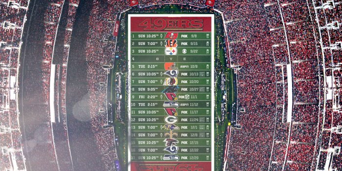 3414x2112 2019 - Stadium Schedule Wallpaper - San Francisco 49ers (UPDATED