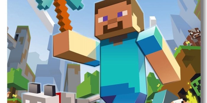 1000x1449 Custom Canvas Wall Decor Minecraft Poster Minecraft Wall Stickers