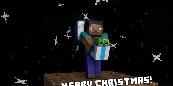 1920x1080 Merry Christmas from da mobz | ItsJerryAndHarry Minecraft Server