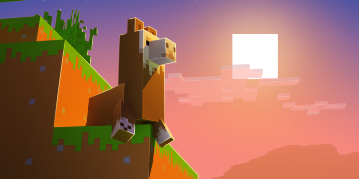 2000x2000 Baby Llama Minecraft - 2000x2000 Wallpaper - Ecopetit.cat