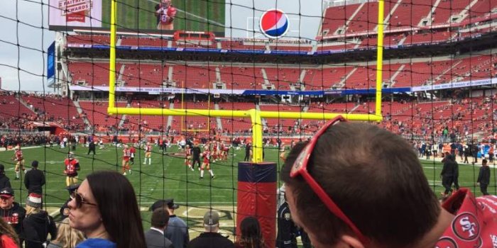 800x1066 Levi's Stadium, section 127, home of San Francisco 49ers