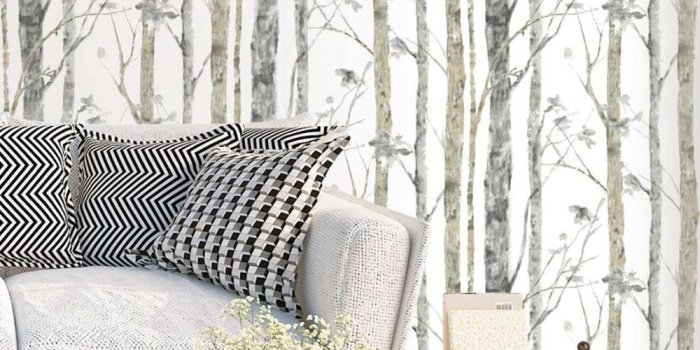 1000x1000 Nordic Birch Trees Scandinavian Wallpaper all kinds of birch trees