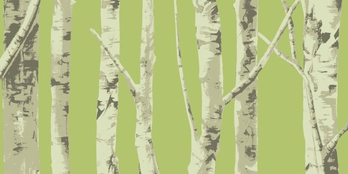 1866x1866 Shop Metallic Birch Trees Wallpaper, 27 feet long X 27 inchs Wide