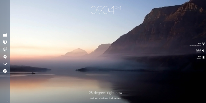 1600x900 The Foggy Lake Desktop