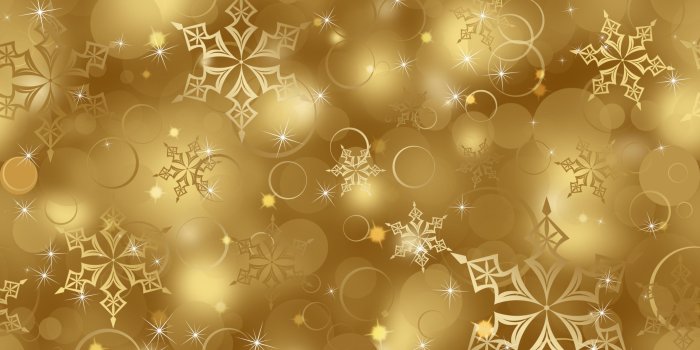 2880x1800 Golden Christmas Wallpapers