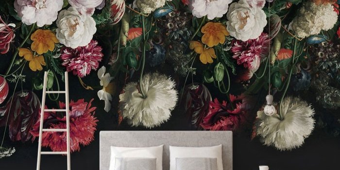 898x884 Bacaz Black Bottom Large Papel Murals 3d Rose Flower Wallpaper for