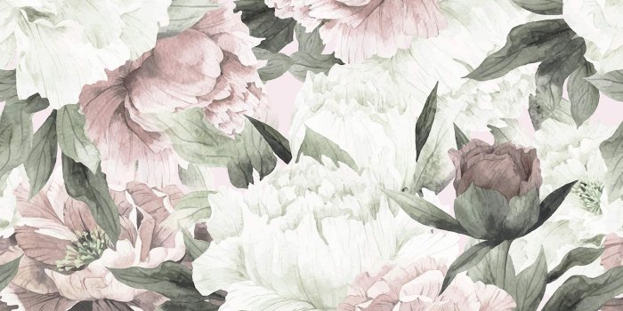 1500x1058 AMAZING WALL Peel and Stick Large Wallpaper Floral Self Adhesive