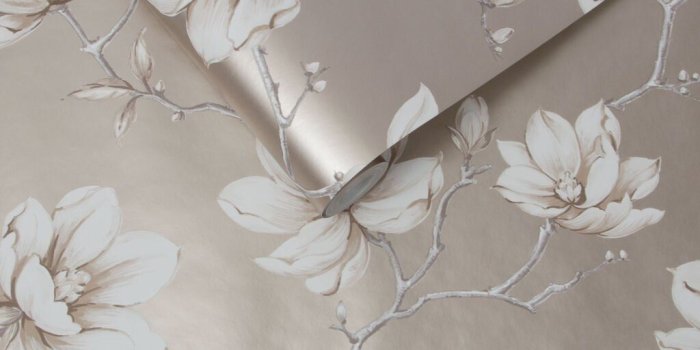 1024x1024 Pierre White Gold Wallpaper - GrahamBrownUS