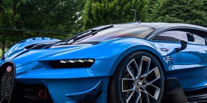 1080x1920 Iphone Wallpaper Bugatti Vision Gran Turismo Blue Hypercar